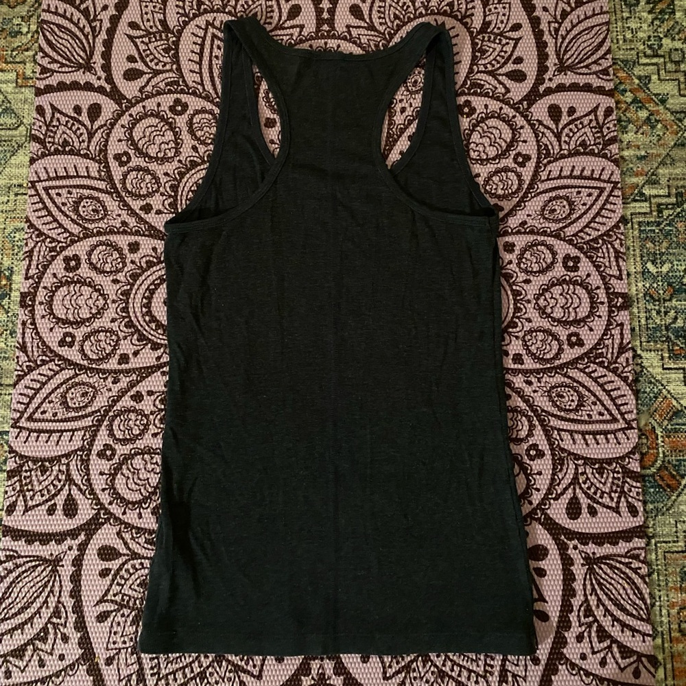 Universal Thread Light Navy Ribbed Cotton Racerback Tank - Picture 5 of 8